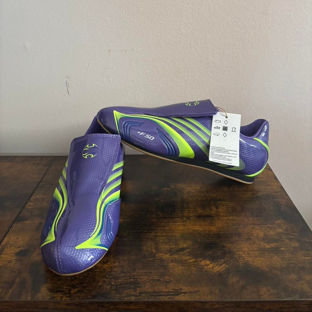 Adidas taekwondo f50 purplegreen women